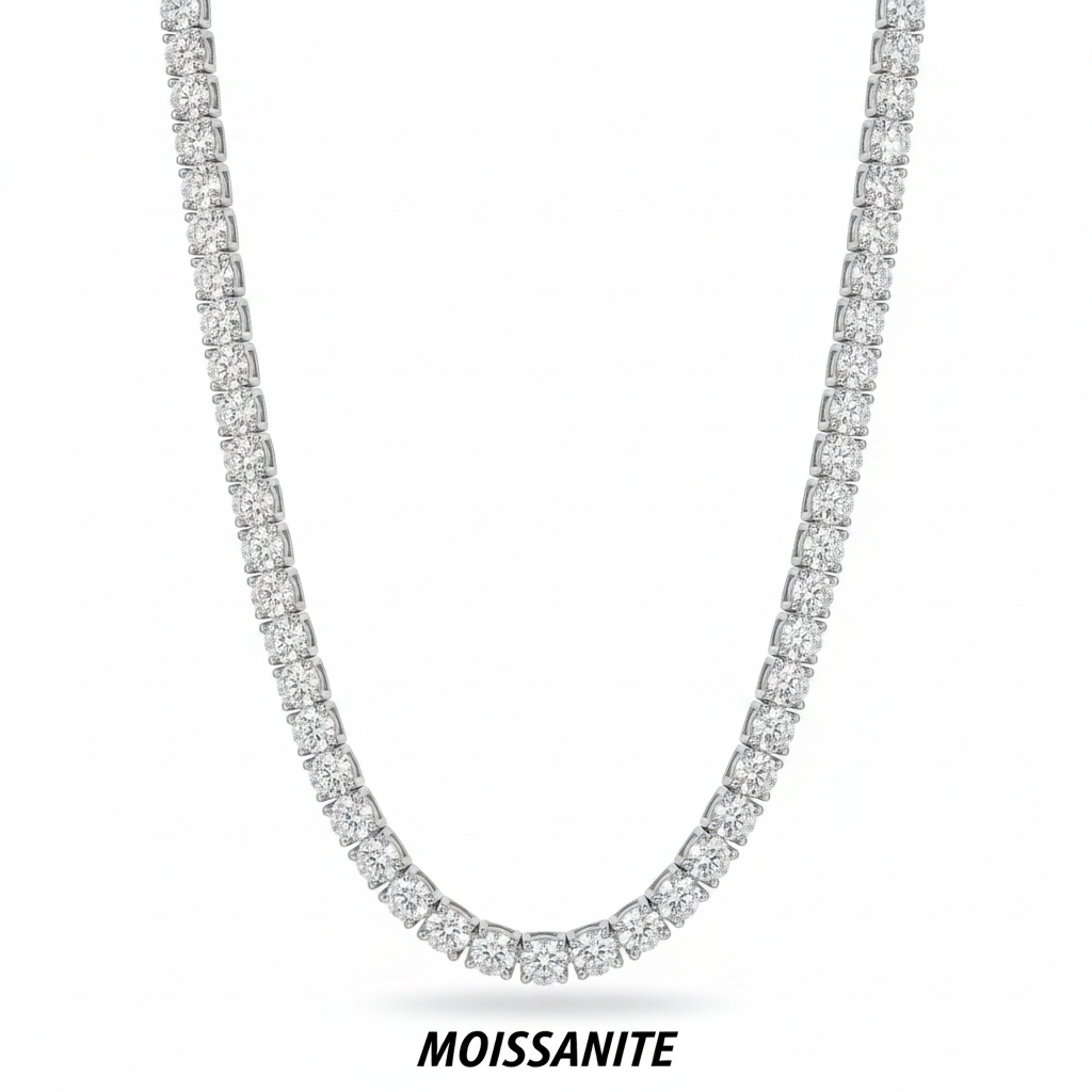 שרשרת טניס מוסונייט mosi006-4mm-29.4ct--1-M