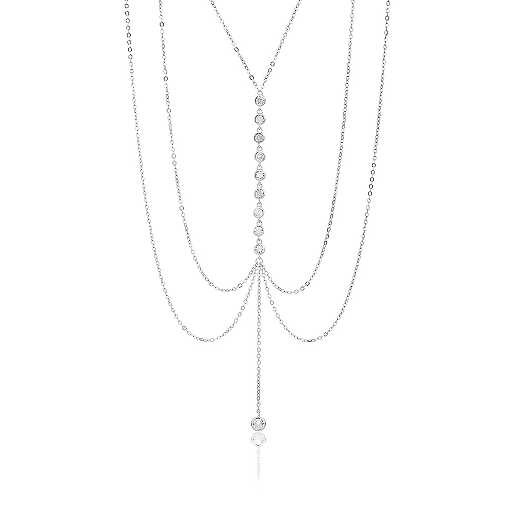 שרשרת בטן Silver