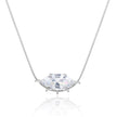 שרשרת כסף Solitaire Line