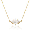 שרשרת זהב Solitaire Line