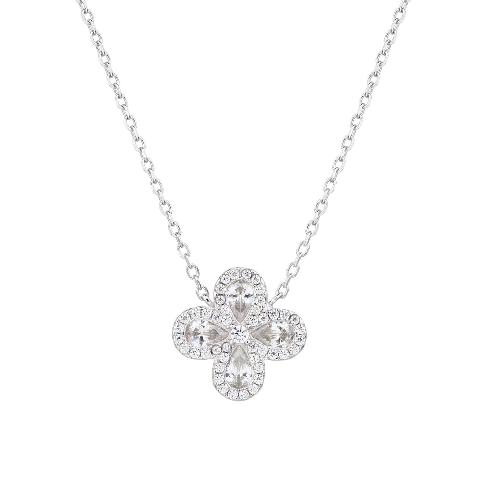 Fiore Necklace - white