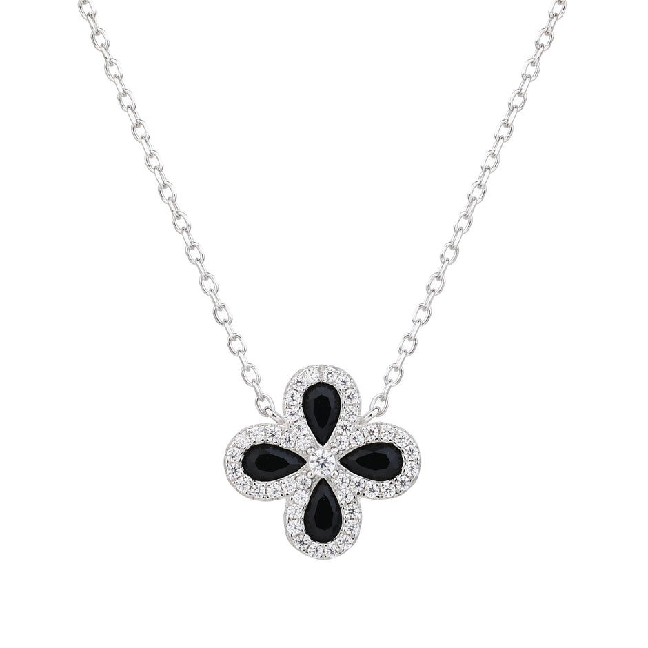 Fiore Necklace - Black