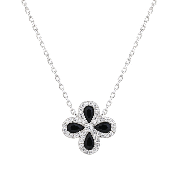 Fiore Necklace - Black