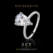 טבעת Celeste Pear 3 CT